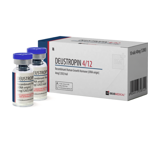 DEUSTROPIN 4/12 (120iu) (Recombinant Menselijk Groeihormoon [rDNA-oorsprong]) HGH