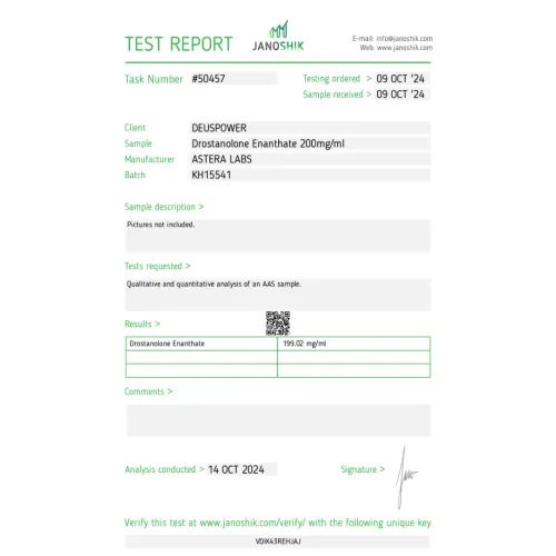 Drostanolone Enanthate