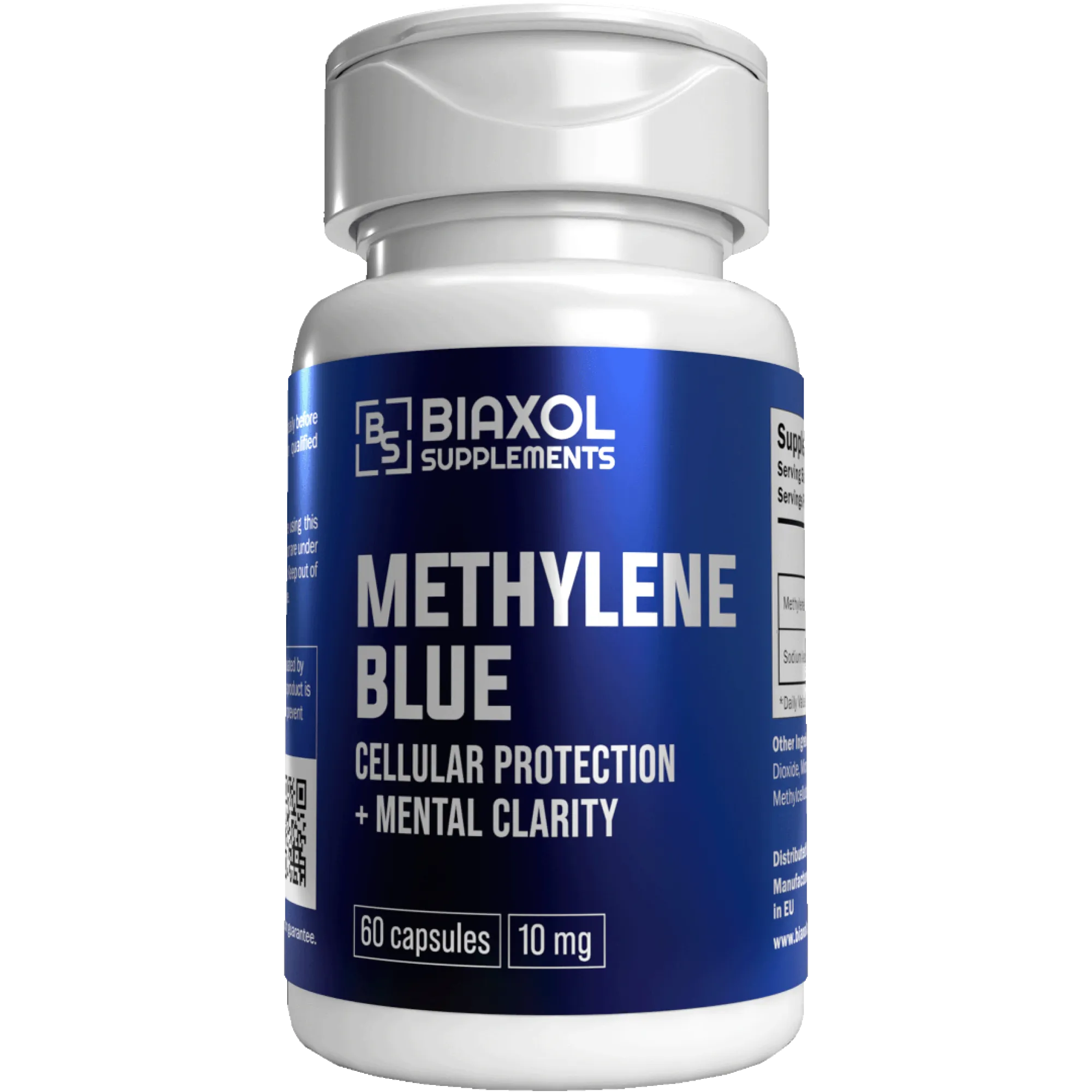 Methylene Blue Capsule, Protezione Cellulare e Chiarezza Mentale, Acquista Online - www.deuspower.to