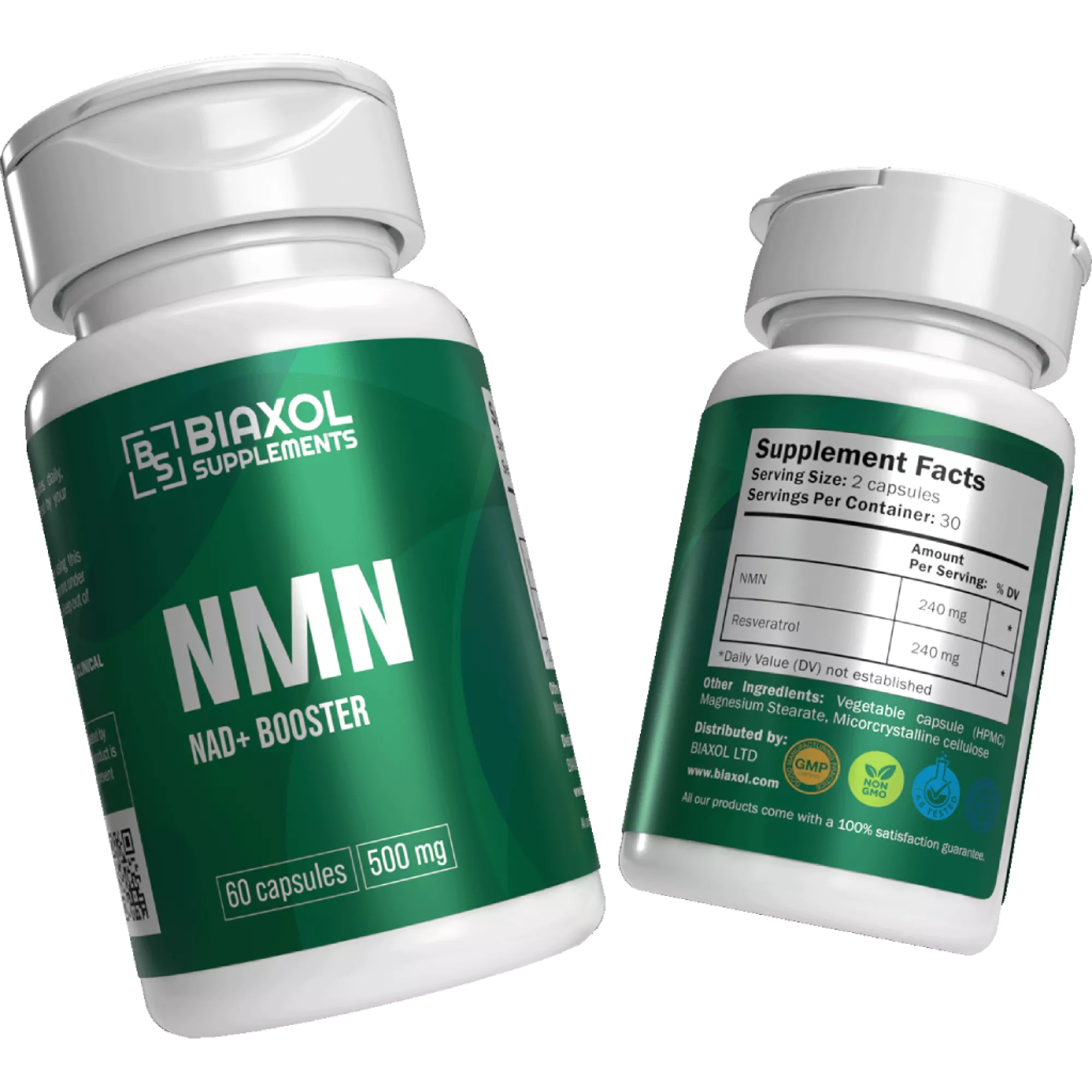 NMN & Resveratrol (NAD+ Booster), Biaxol, Koupit steroidy online - www.deuspower.shop