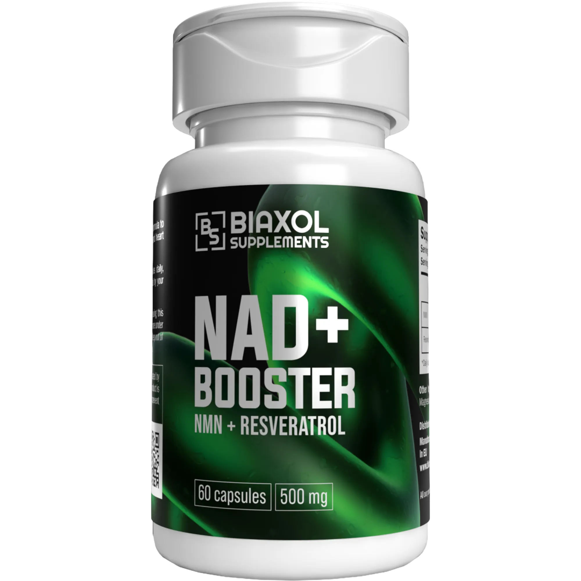 NMN + Resveratrol (NAD+ Booster), Biaxol, Steroide online kaufen – www.deuspower.shop
