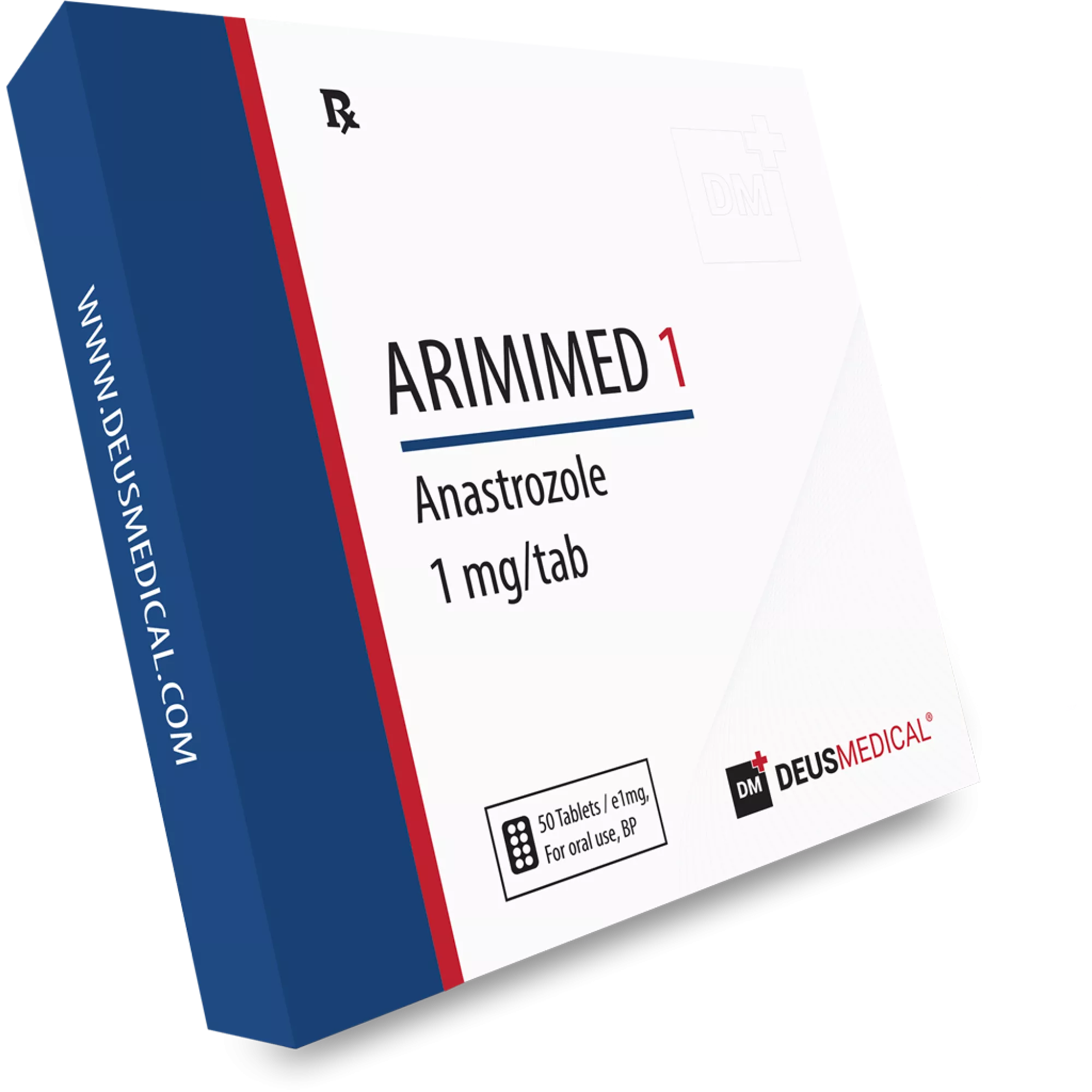 ARIMIMED 1 (Anastrozole), Deus Medical, Acheter des Stéroïdes en Ligne - www.deuspower.shop