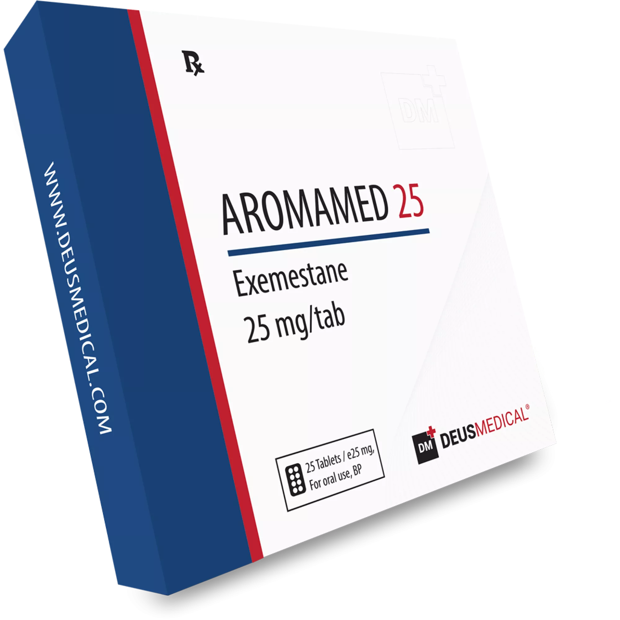 AROMAMED 25 (Exemestane), Deus Medical, Compre esteroides en línea - www.deuspower.shop