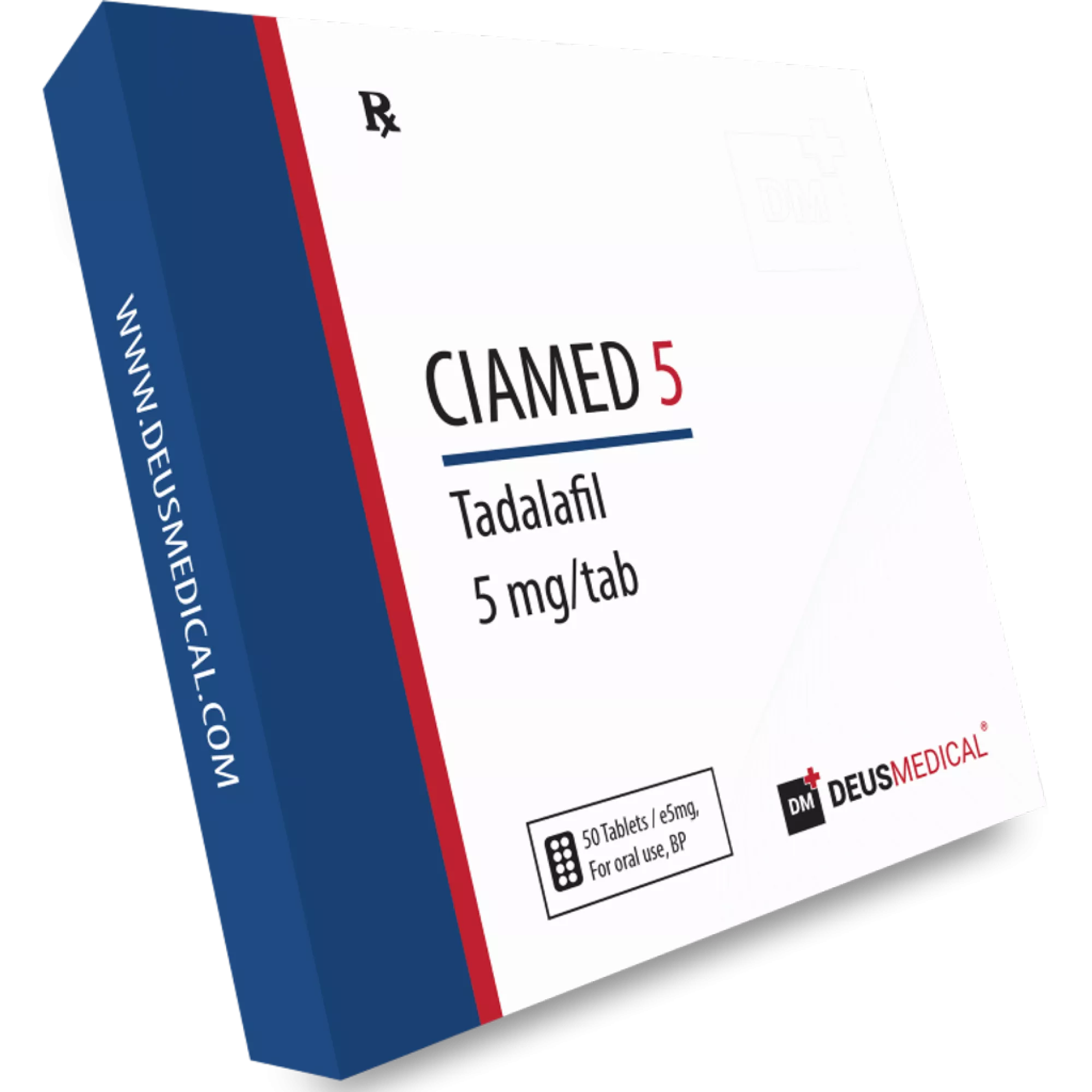 CIAMED 5 (Tadalafil) - Cialis, Deus Medical, Comprar esteroides en línea - www.deuspower.shop