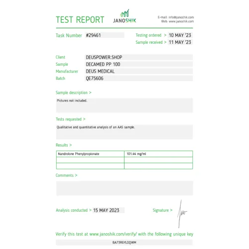 DECAMED PP 100 (Nandrolon Phenylpropionate)