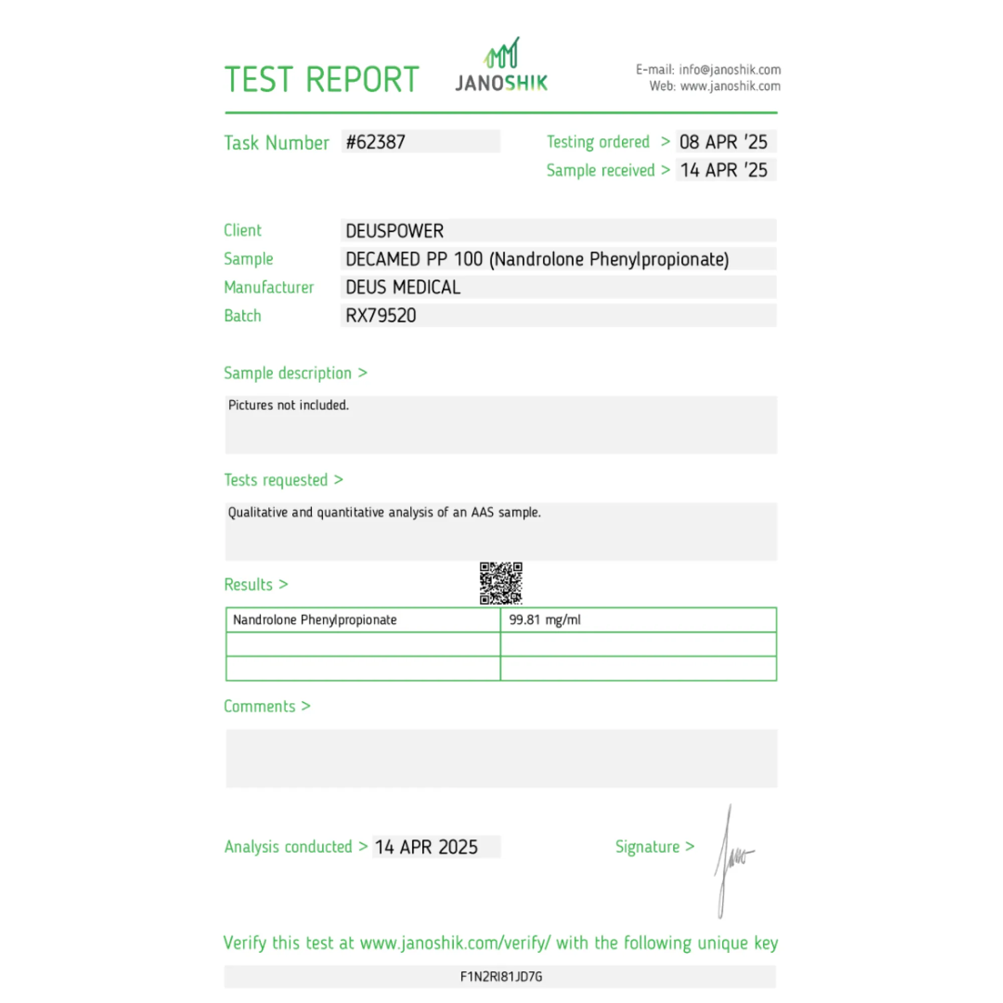 DECAMED PP 100 (Nandrolon Phenylpropionate), Deus Medical, Steroïden online kopen - www.deuspower.to