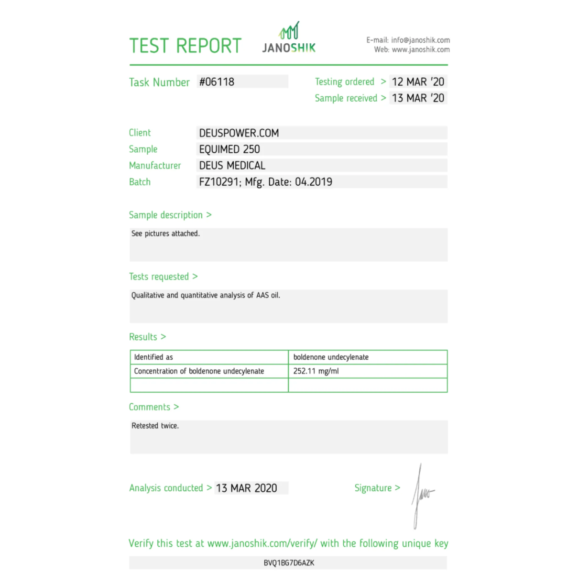 EQUIMED 250 (undecylenian Boldenonu), Deus Medical, Kup sterydy online - www.deuspower.shop