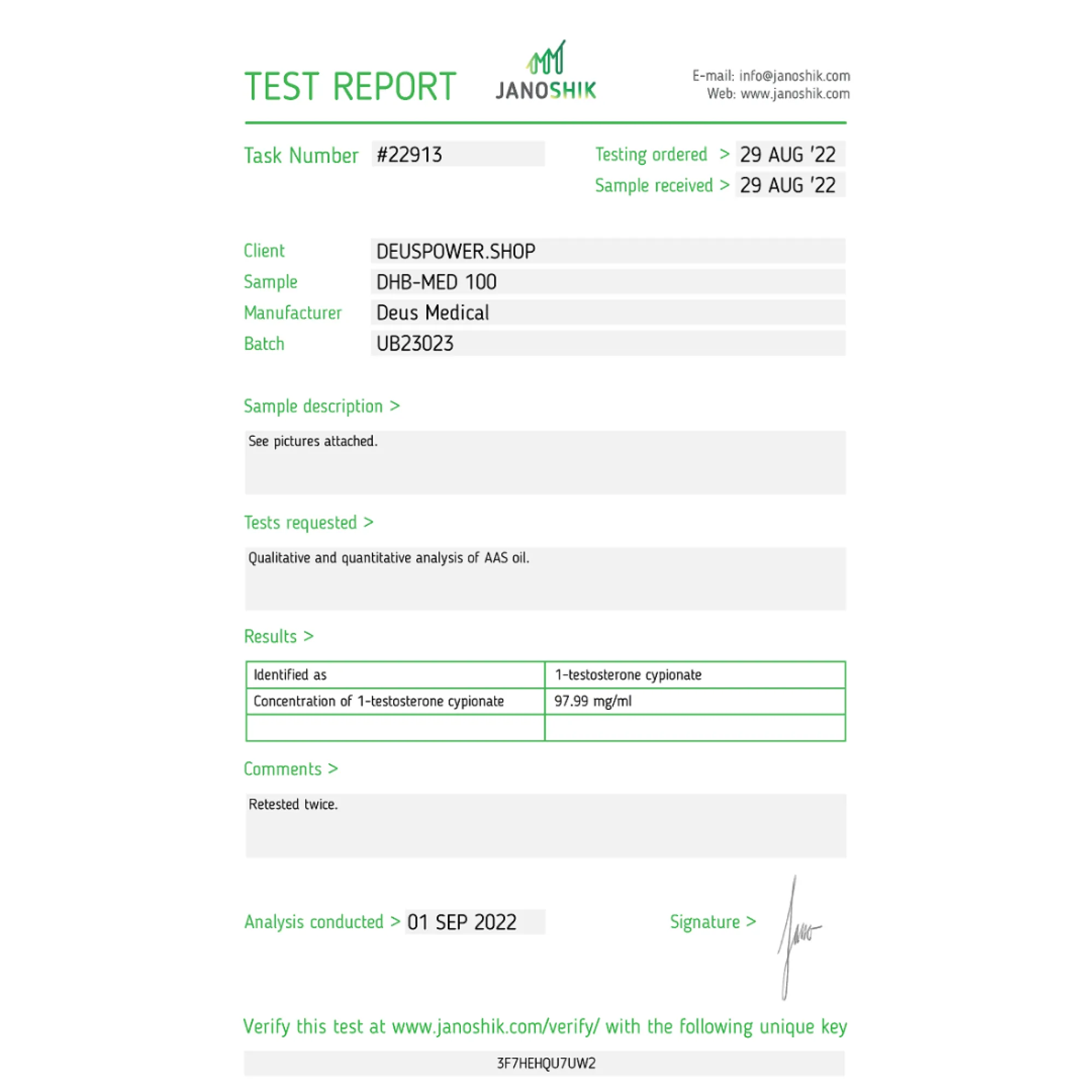 DHB-MED 100 (Dihydroboldenone Cypionate), Deus Medical, Köp steroider online - www.deuspower.shop