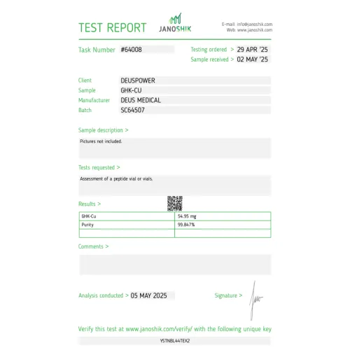 GHK-CU (GHK-CU Koppartripeptid-1)