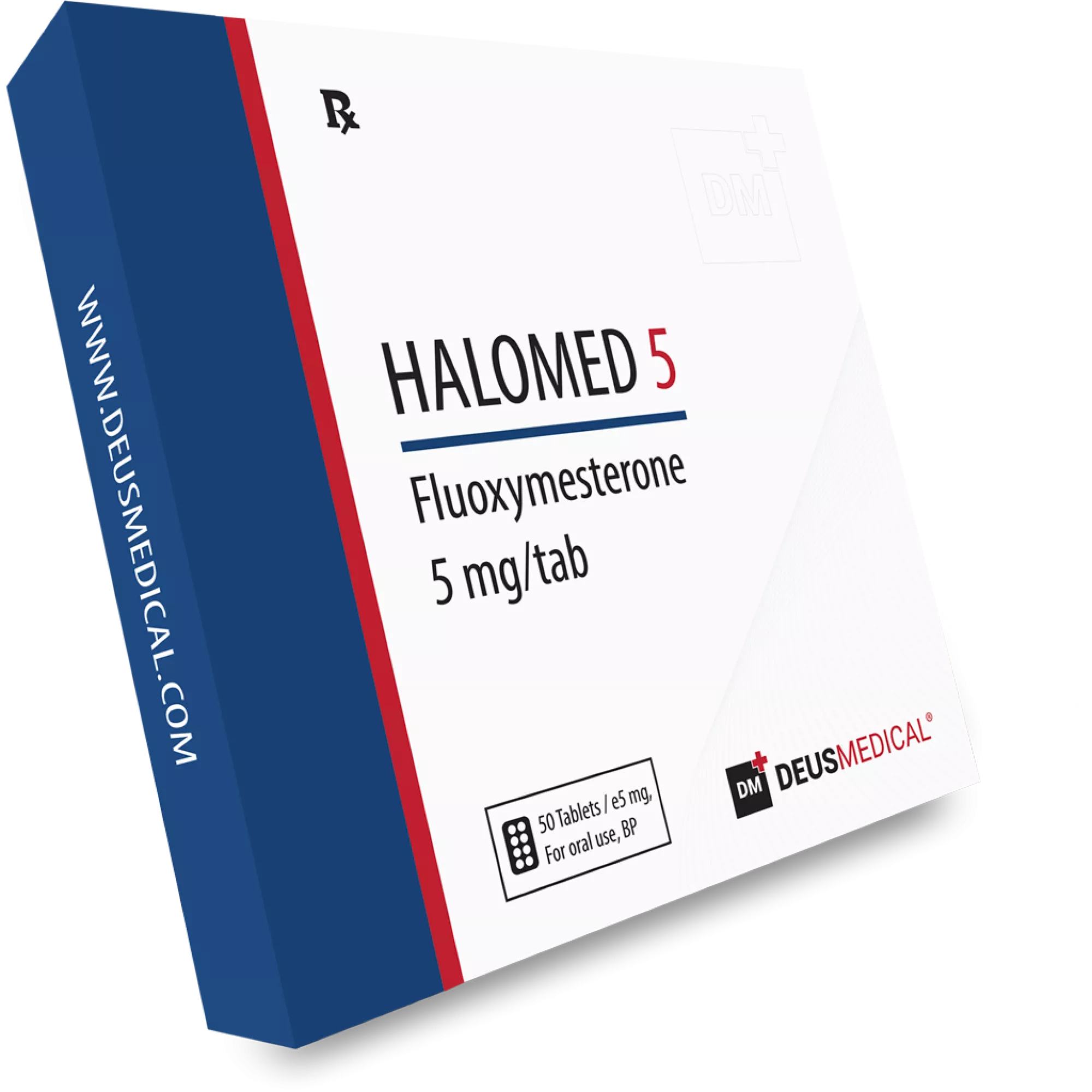 HALOMED 5 (Fluoxymesterone), Deus Medical, Buy Steroids Online - www.deuspower.shop