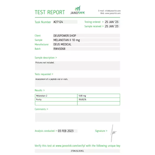 MELANOTAN II (Ormone Peptidico Melanotan II)