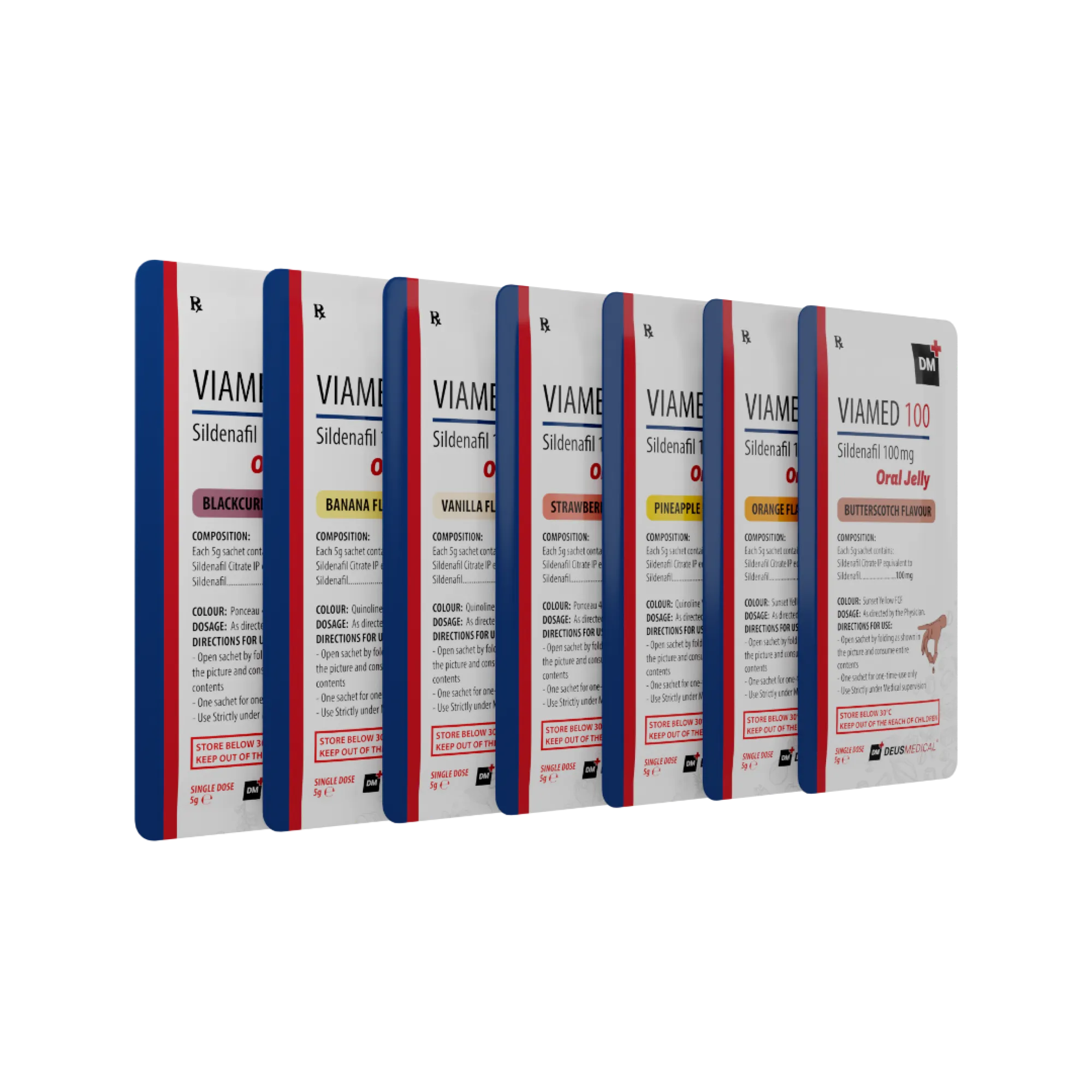 VIAMED 100 (Sildenafil Citrate) Oral Jelly - Viagra, Deus Medical, Buy Online - www.deuspower.to