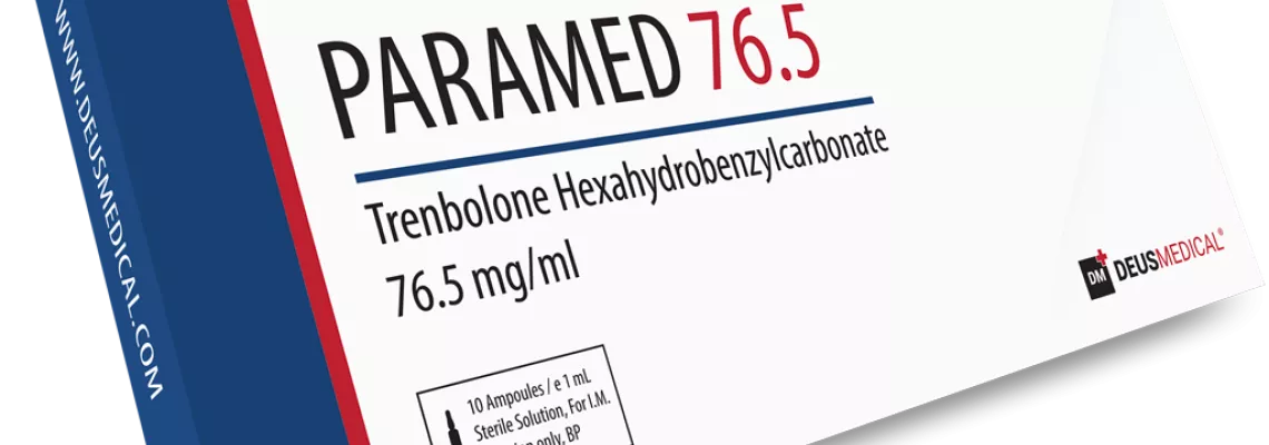 Überblick PARAMED 76.5 (Trenbolon Hexahydrobenzylcarbonat)