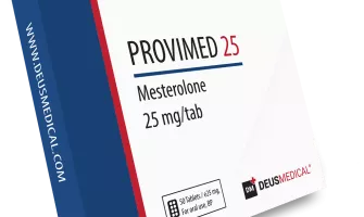 Überblick PROVIMED 25 (Mesterolon)