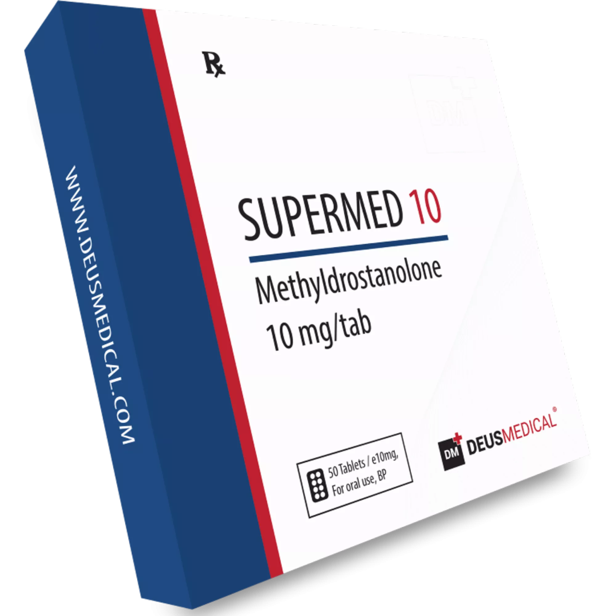 SUPERMED 10 (metylodrostanolon), Deus Medical, kup sterydy online - www.deuspower.shop