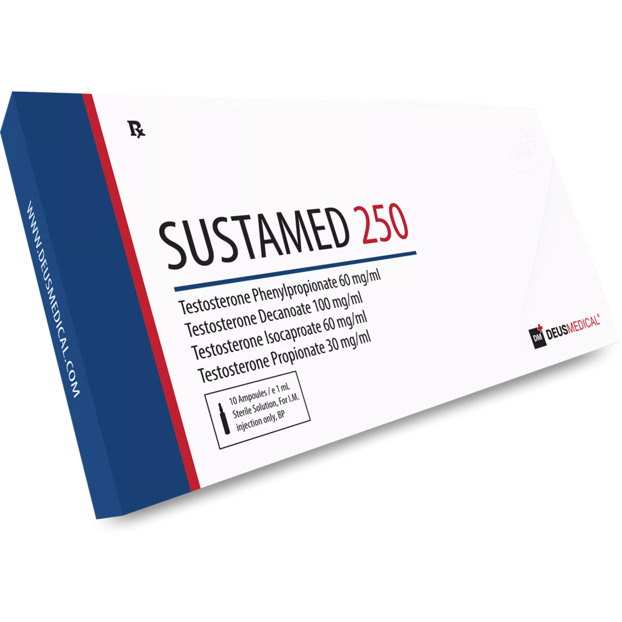 SUSTAMED 250 (Sustanon), Deus Medical, Koupit steroidy online – www.deuspower.shop