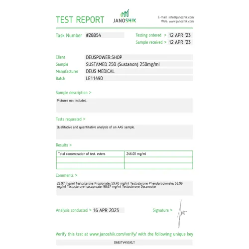 SUSTAMED 250 (Sustanon)