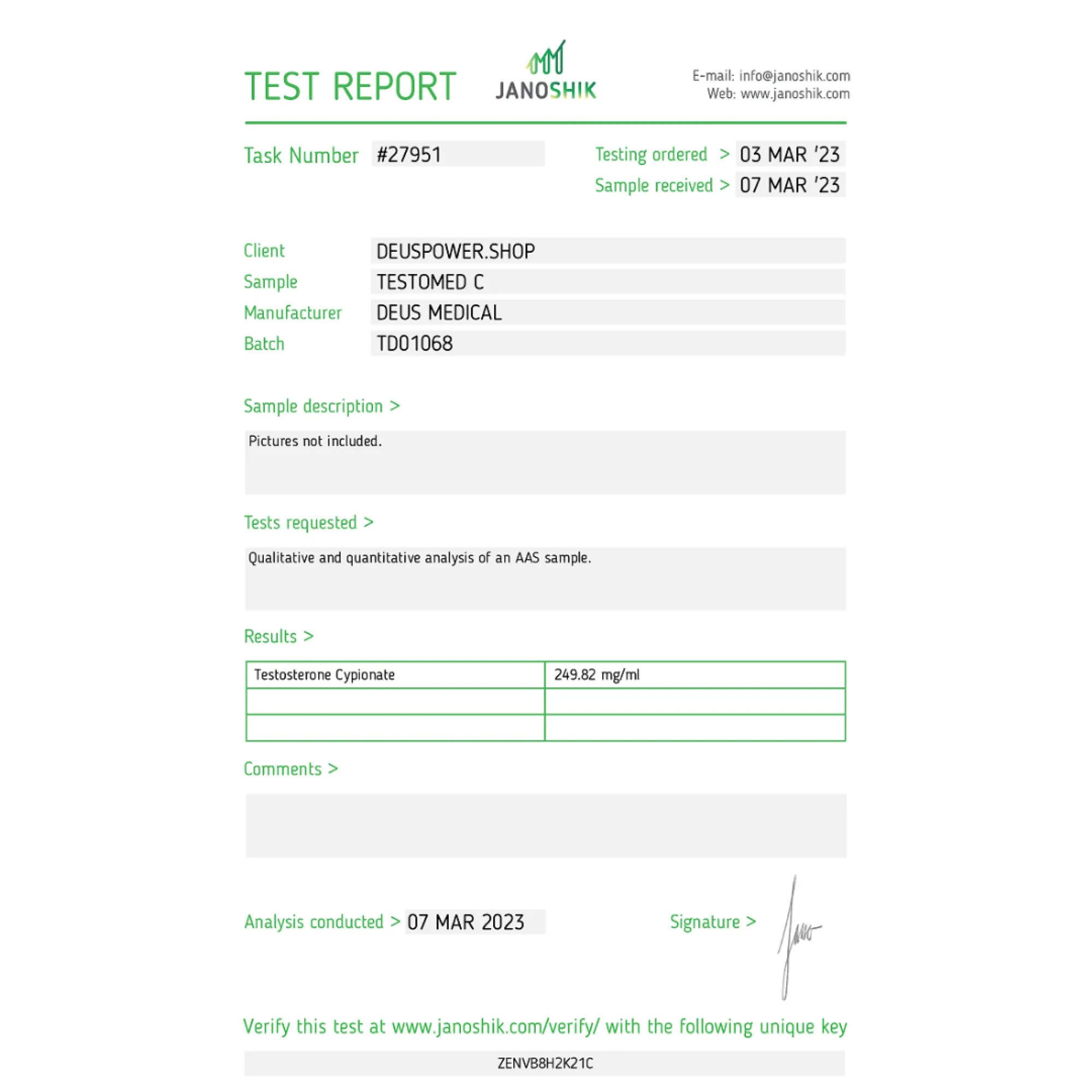 TESTOMED C 250 (Testosteron Cypionat), Deus Medical, Kaufen Sie Steroide Online - www.deuspower.shop