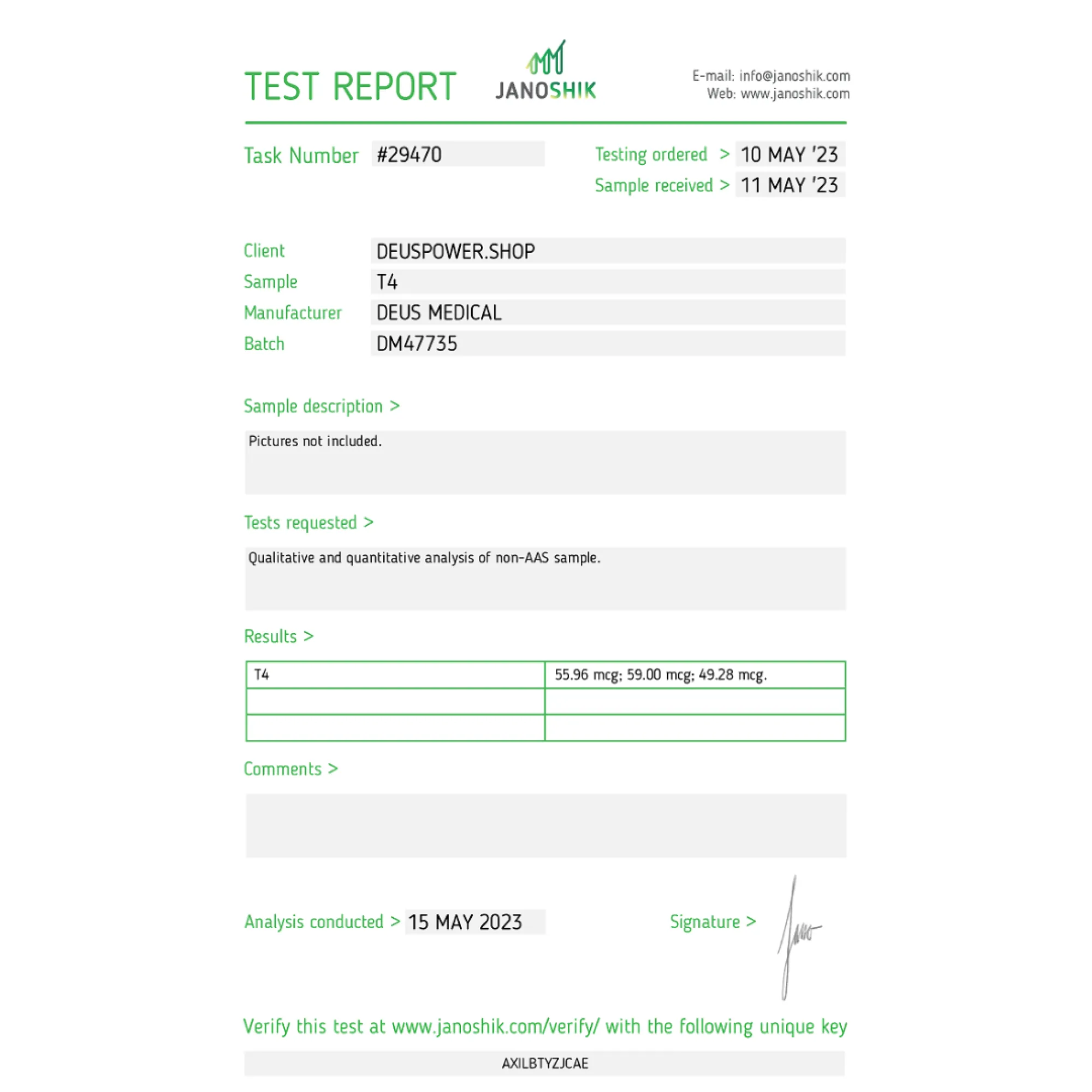THYROMED 50 (Levothyroxine Sodium (T4)), Deus Medical, Buy Steroids Online - www.deuspower.shop