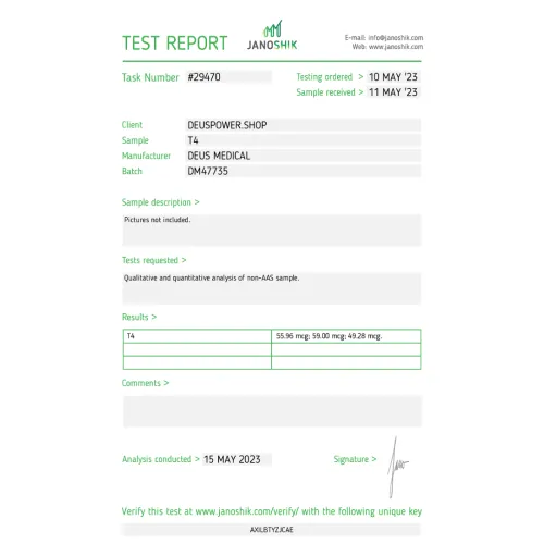 THYROMED 50 (Levothyroxine Sodium (T4))