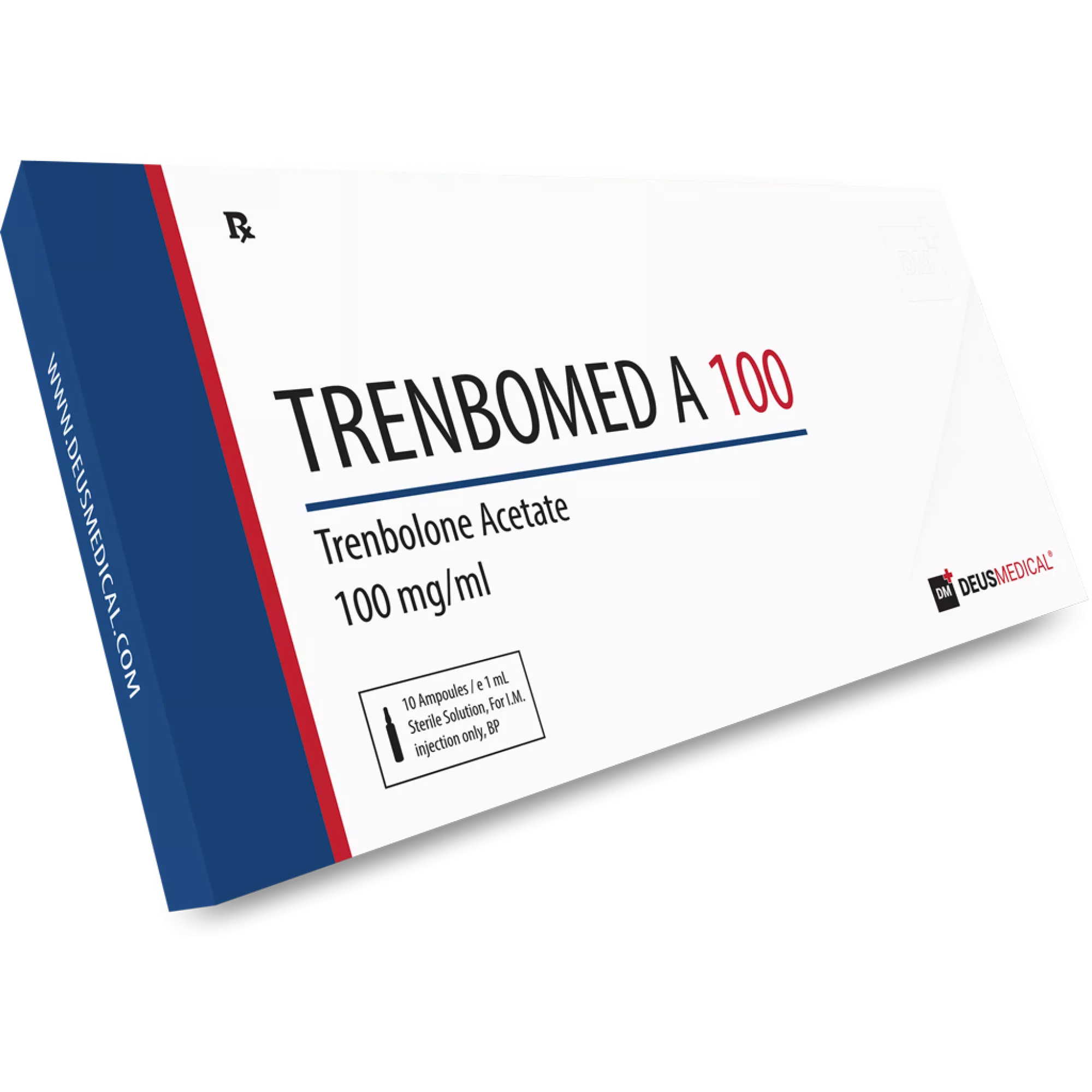 TRENBOMED A 100 (Trenbolone Acetato), Deus Medical, Acquista Steroidi Online - www.deuspower.shop