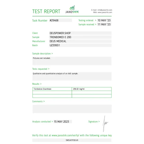 TRENBOMED E 200 (Trenbolone Enanthate)
