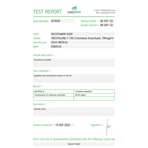 TRESTOLONE E 100 (Trestolon Enantaat)