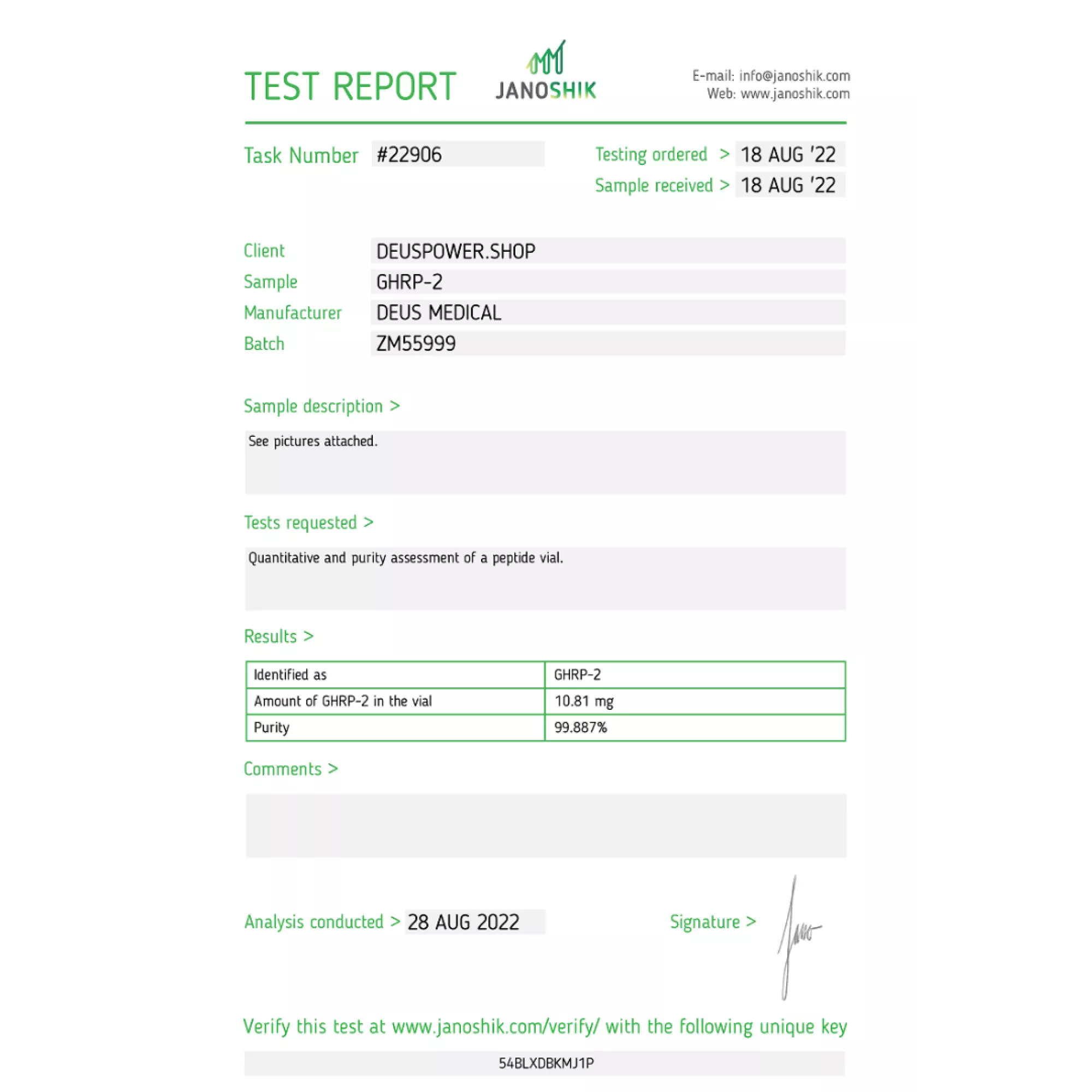 GHRP-2 (Growth Hormone-Releasing Peptide 2), Deus Medical, köp steroider online - www.deuspower.shop