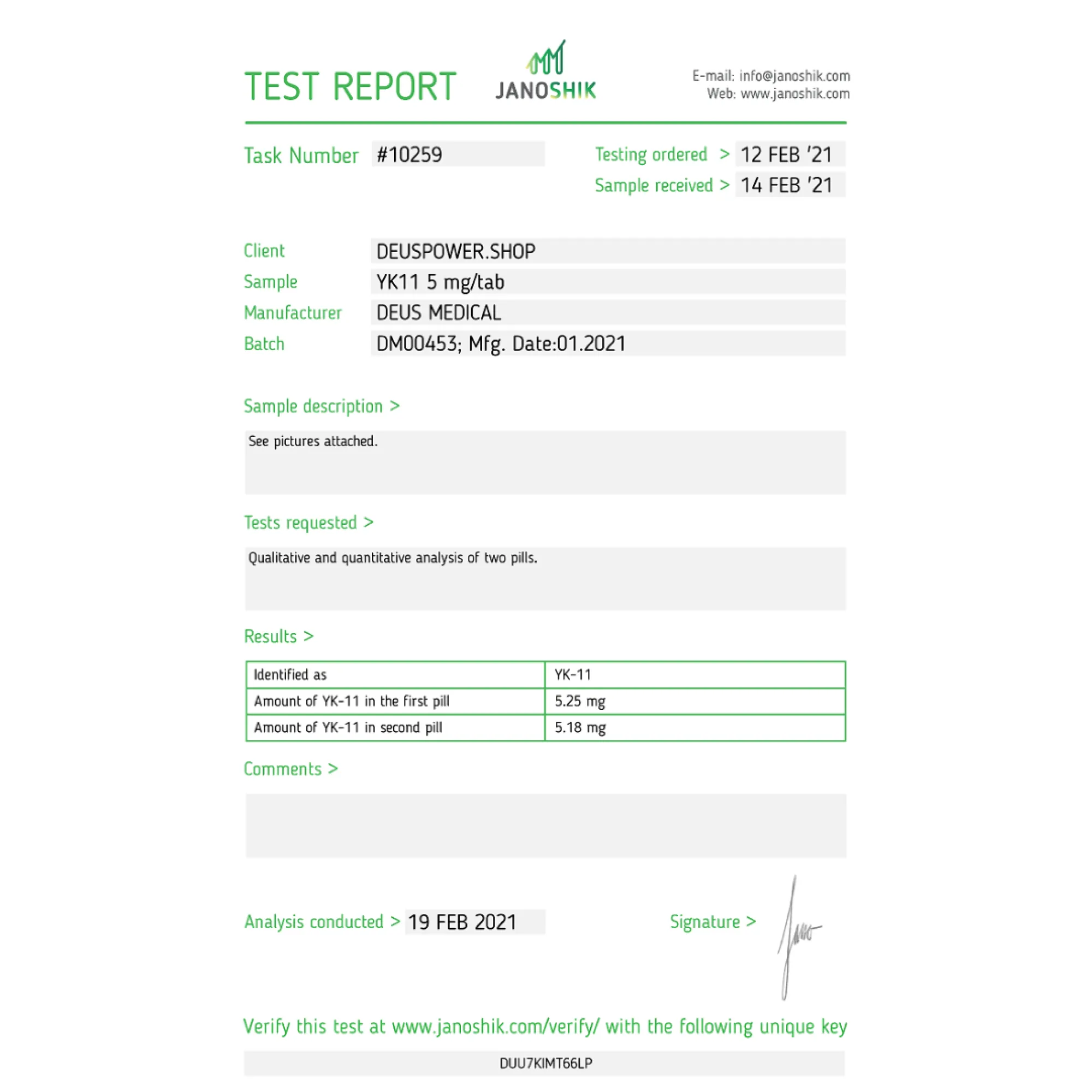 YK11 5, Deus Medical, Buy Steroids Online - www.deuspower.shop