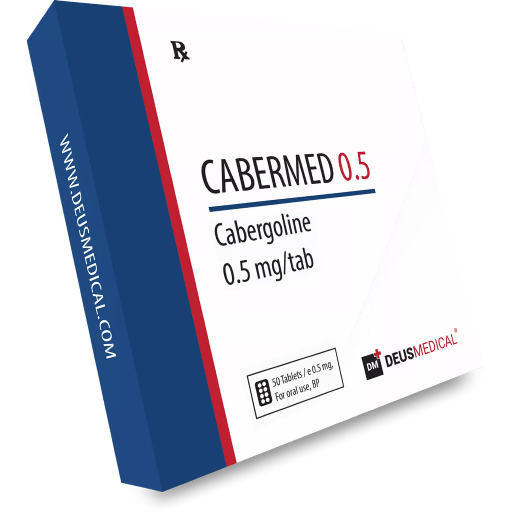 CABERMED 0.5 (Cabergolina), Deus Medical, Acquista Steroidi Online - www.deuspower.shop