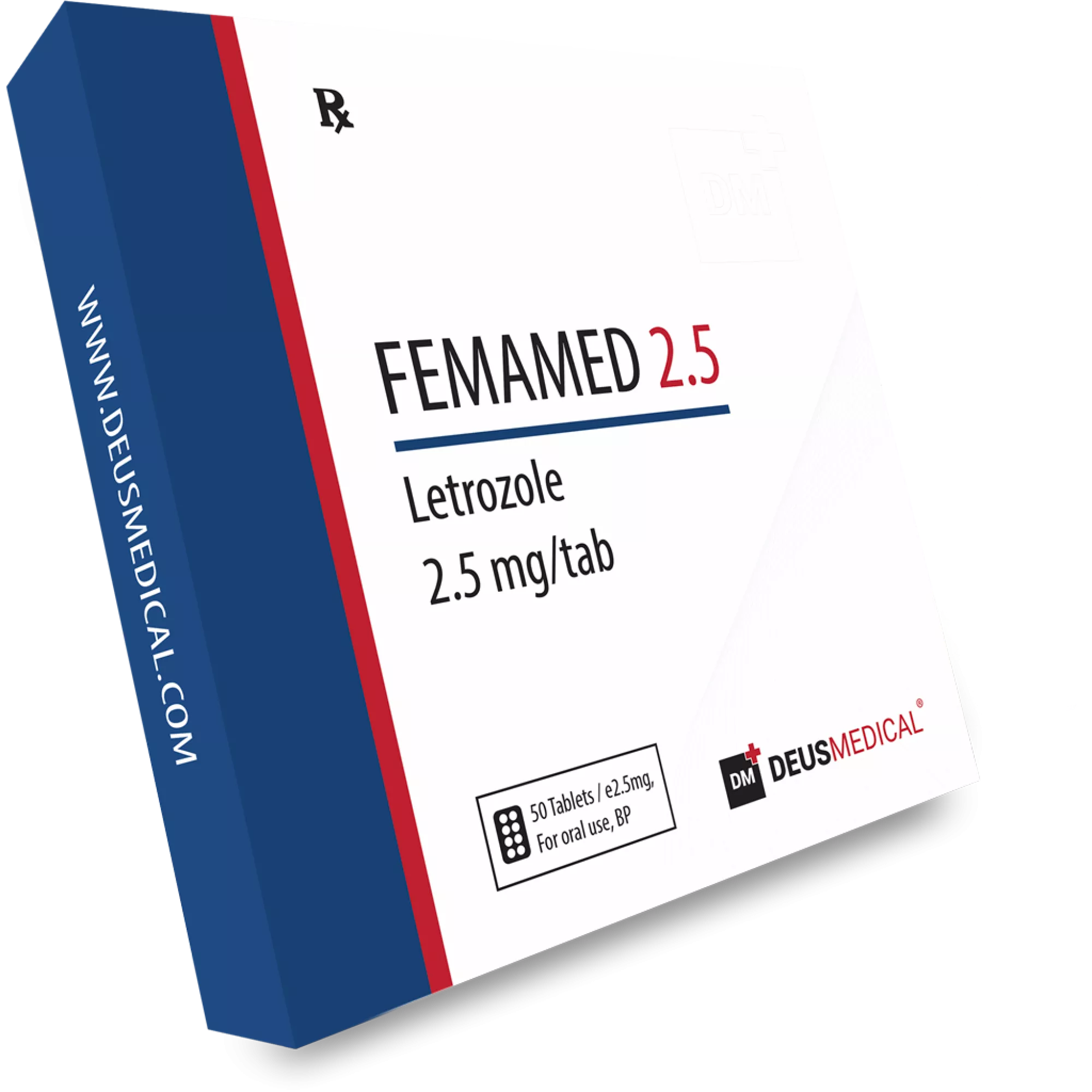 FEMAMED 2.5 (Letrozolo), Deus Medical, Acquista Steroidi Online - www.deuspower.shop