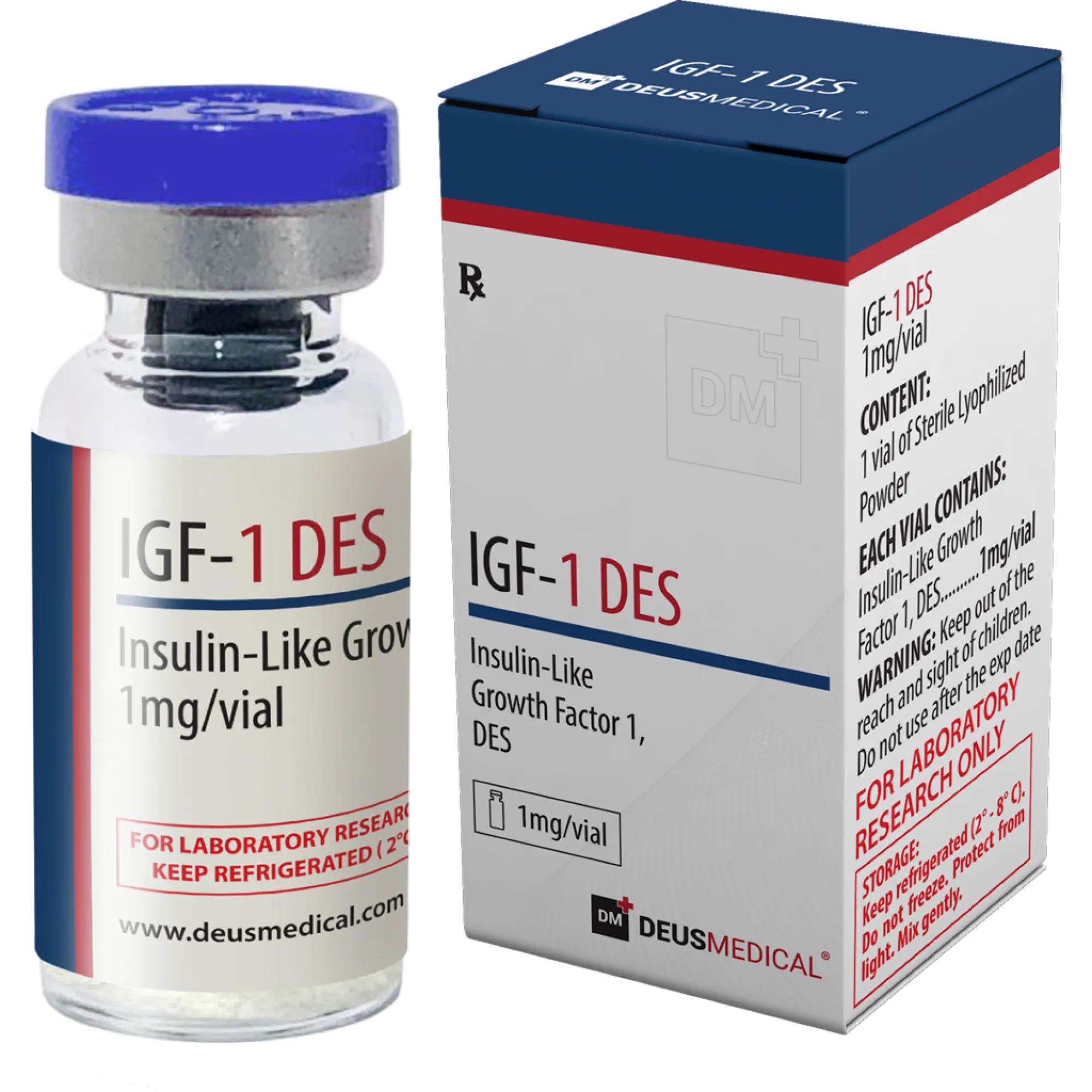 IGF-1 DES (Fattore di Crescita Insulino-simile 1, DES), Deus Medical, Acquista Steroidi Online - www.deuspower.shop