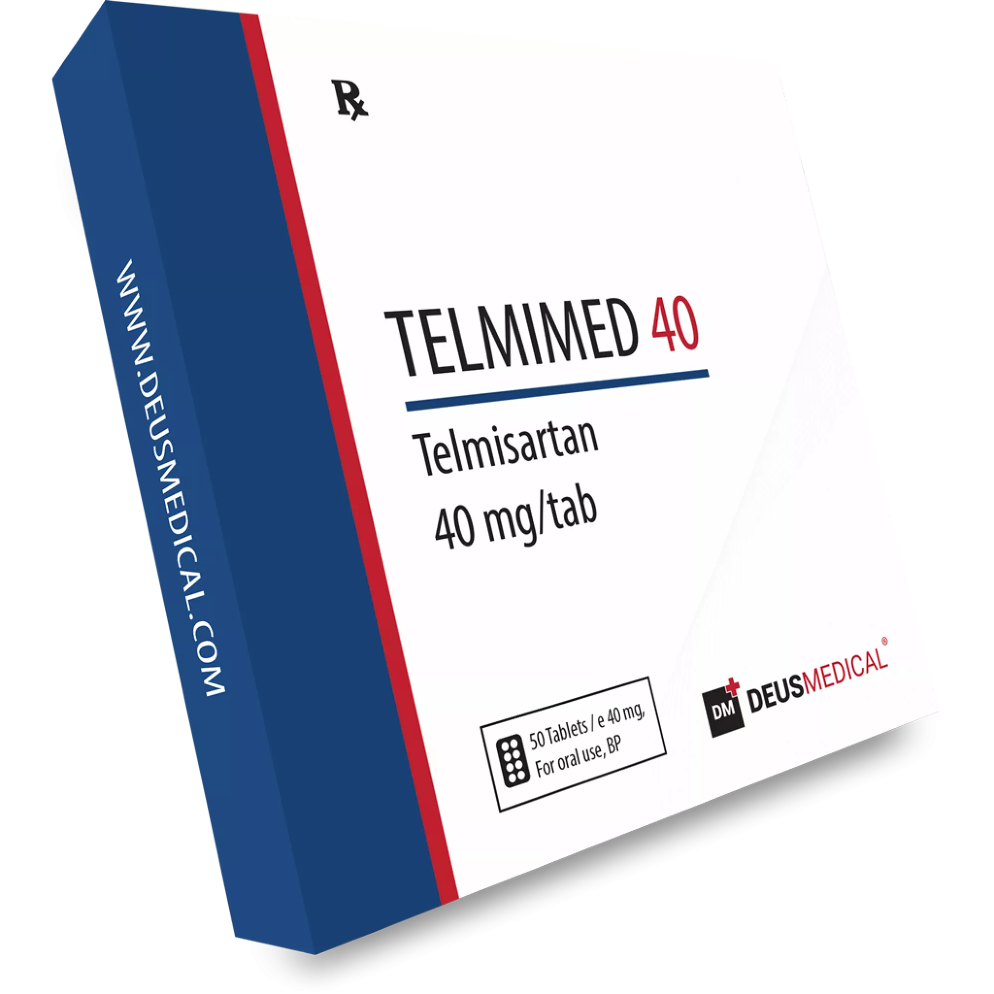 TELMIMED 40 (Telmisartán), Deus Medical, Compre esteroides en línea - www.deuspower.shop