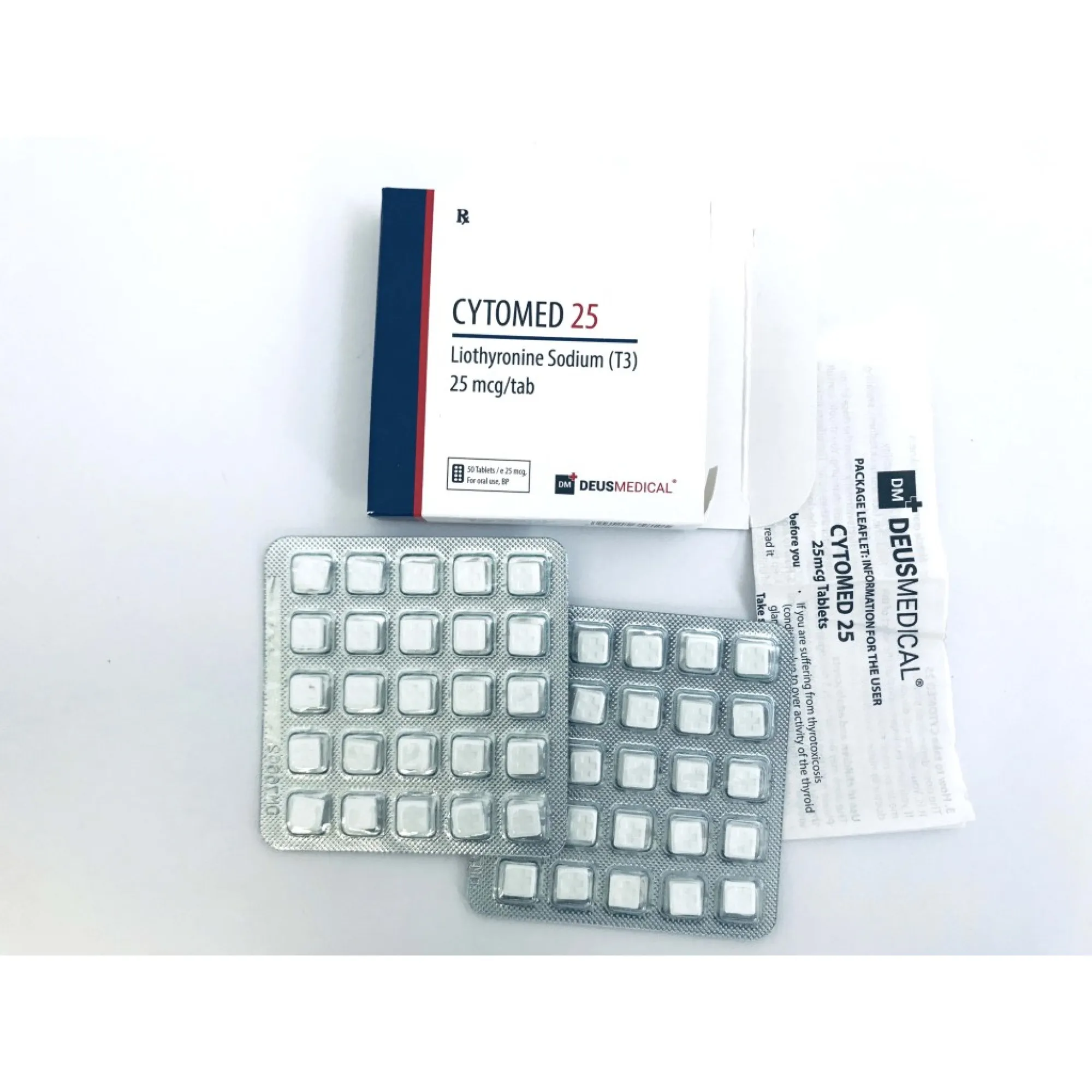 CYTOMED 25 (Liothyronine Sodium (T3)), Deus Medical, Köp steroider online - www.deuspower.shop