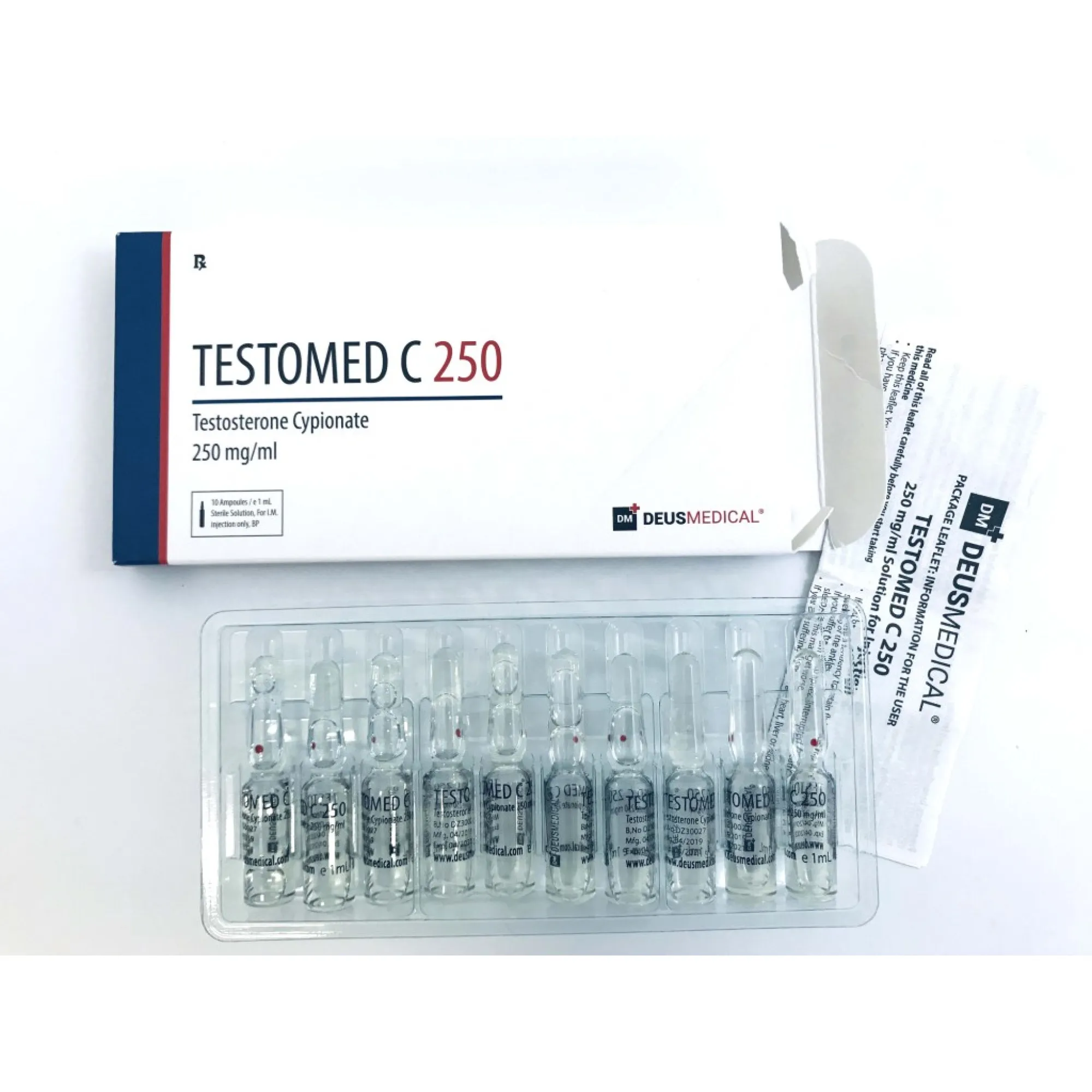 TESTOMED C 250 (Testosteron Cypionat), Deus Medical, Kaufen Sie Steroide Online - www.deuspower.shop