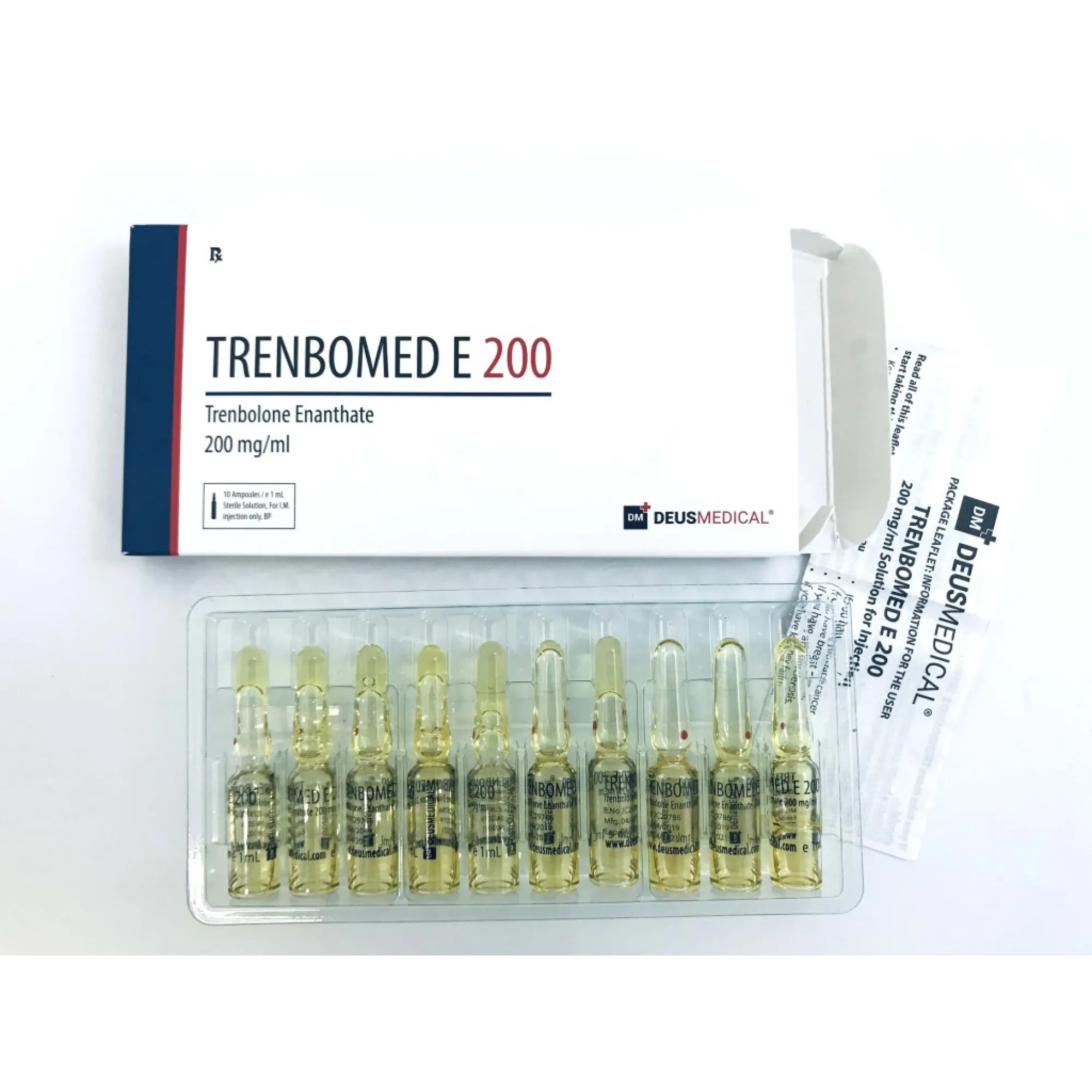 TRENBOMED E 200 (Trenbolone Enanthate), Deus Medical, Köp steroider online - www.deuspower.shop