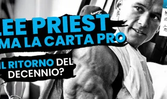 Lee Priest firma la Pro Card
