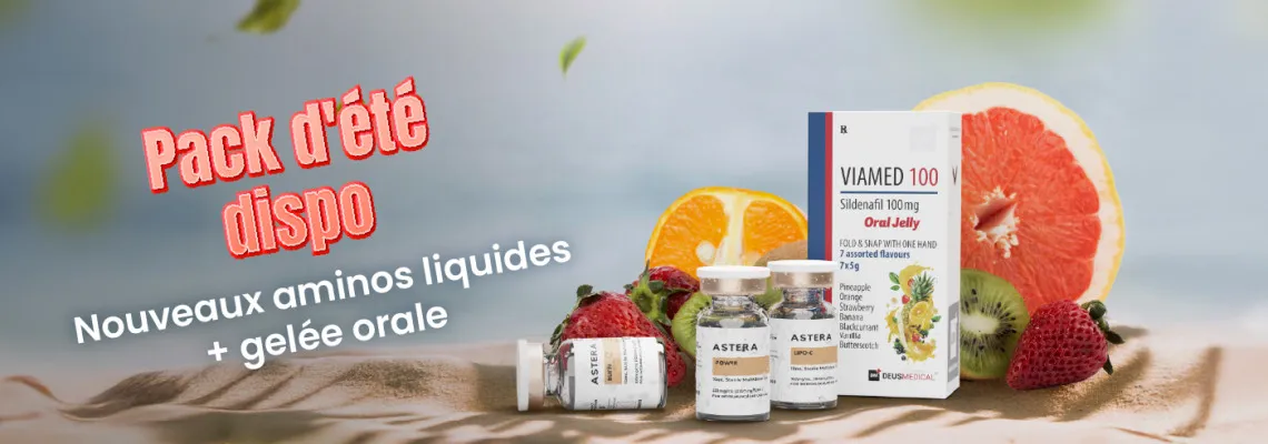 Summer Stack – Acides aminés liquides & Oral Jelly Power Summer Stack – Acides aminés liquides & Oral Jelly Power