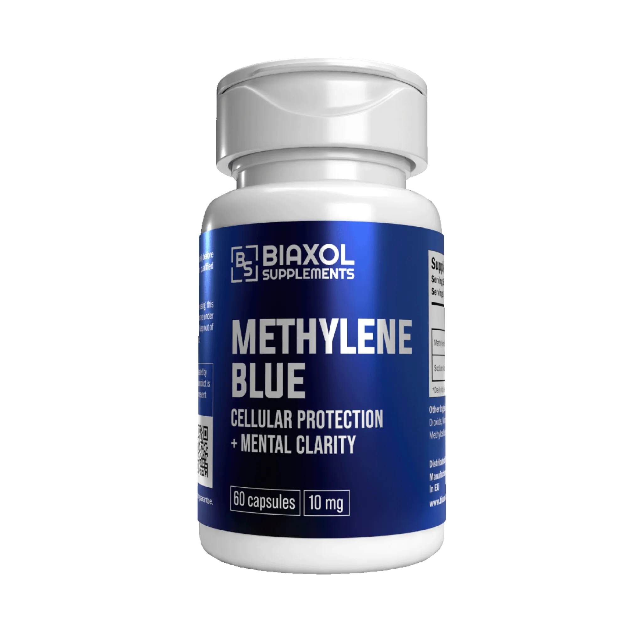 Methylene Blue Capsule, Protezione Cellulare e Chiarezza Mentale, Acquista Online - www.deuspower.to
