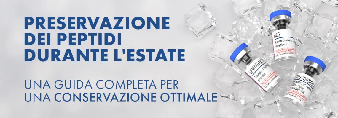 Preservare i peptidi durante l'estate: una guida completa per una conservazione ottimale