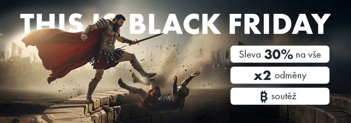 Black Friday 2025 – Sleva 30 % na celý web
