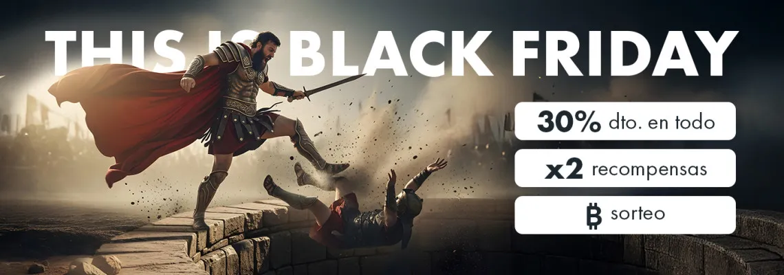 Black Friday 2025 – 30 % de descuento en todo