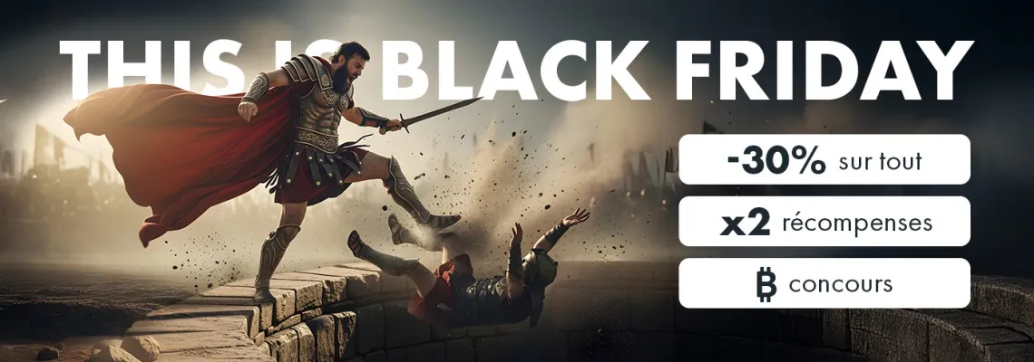 Black Friday 2025 – 30 % de réduction sur tout