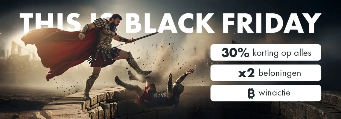 Black Friday 2025 – 30% korting op alles