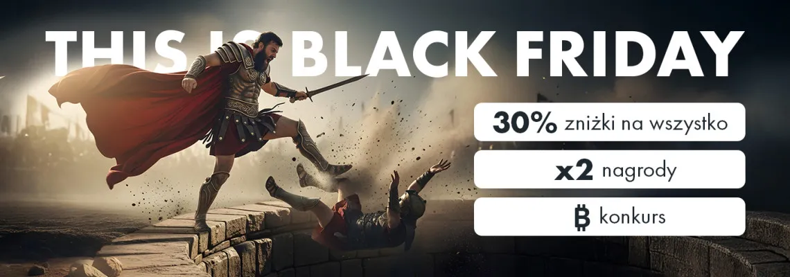Black Friday 2025 – 30% zniżki na cały sklep