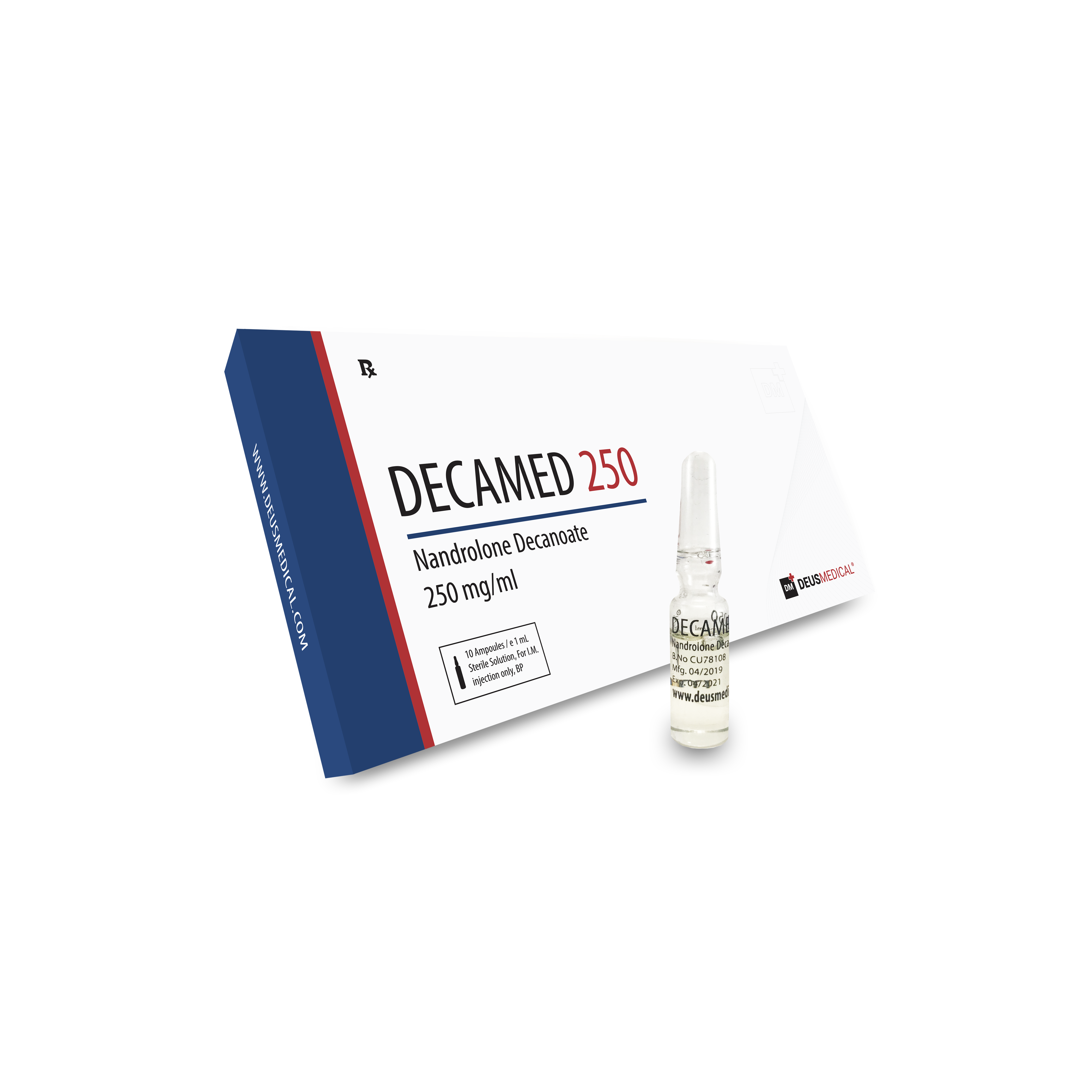 Nandrolone (Decamed 250) ampoules